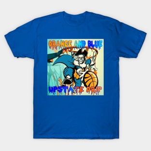 Blue and Orange T-Shirt